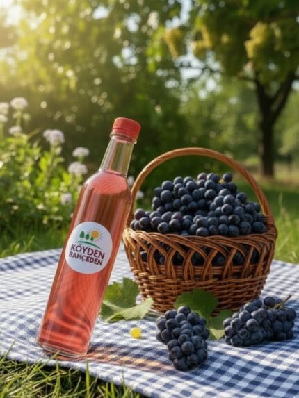 Ev Yapımı Üzüm Sirkesi 500 gr