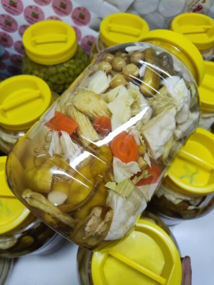 Karışık Antep Turşusu 5 kg lık bidon 2025 Yeni Sezon
